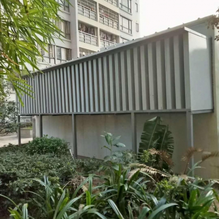 深圳蓬客酒店酒店熱泵機(jī)組噪聲治理工程